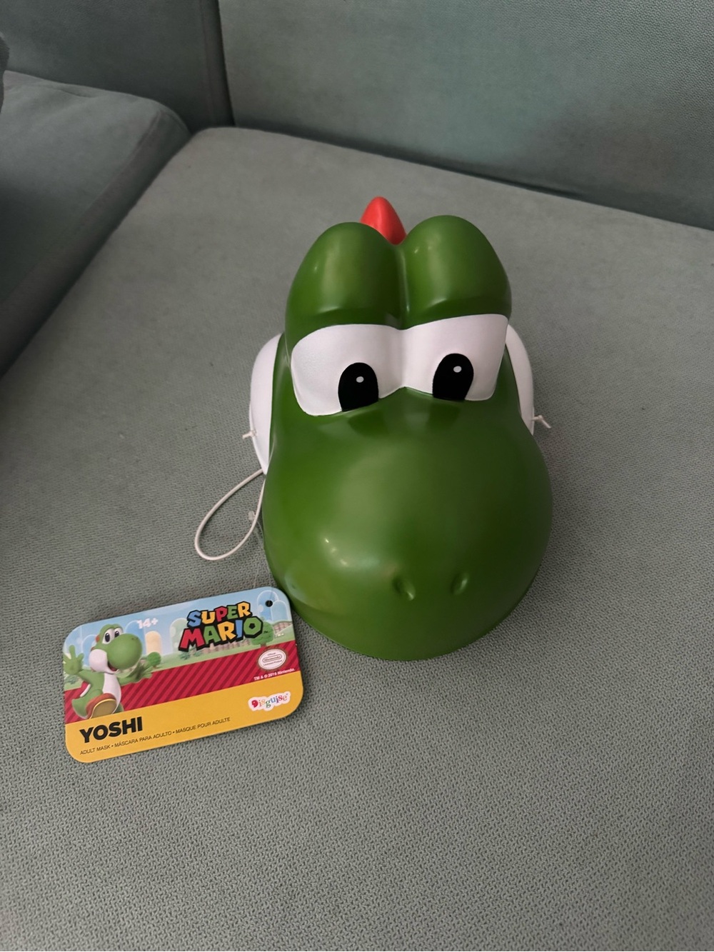 Super Mario Yoshi Adult Mask